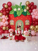 Romper Princesa Belli Moranguinho – Perfeito para Ensaios e Festas