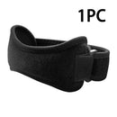 Uma peça de joelheira de ajuste com absorção de choque e suporte para tendão