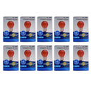 Kit 10 Lampada Bolinha Decorativa Colorida Abajur Festa 15WX127V Mini Bulbo Lust