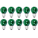 Kit 10 Lampada Bolinha Decorativa Colorida Abajur Festa 15WX127V Mini Bulbo Lust