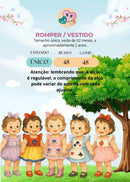 Romper Princesa Belli Moranguinho – Perfeito para Ensaios e Festas
