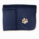 Coberdrom Pet Mark Dupla Face 03 pçs Cor:Azul- Ideal para Pets Pequenos e Médios