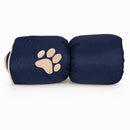Coberdrom Pet Mark Dupla Face 03 pçs Cor:Azul- Ideal para Pets Pequenos e Médios