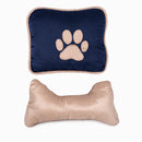 Coberdrom Pet Mark Dupla Face 03 pçs Cor:Azul- Ideal para Pets Pequenos e Médios